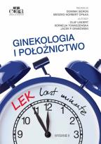 Okładka książki LEK last minute Ginekologia i położnictwo