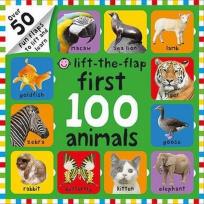 Okładka książki Lift-The Flap First 100 Animals