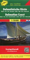 Okładka książki Mapa Wybrzeże Dalmatyńskie 1:150 000