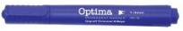 Opakowanie Marker pemanentny MC-16 niebieski (12szt) OPTIMA