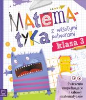 Okładka książki Matematyka z wesołymi potworami kl. 3