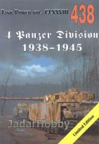 Okładka książki Militaria 438 4 Panzer Division 1938-1945