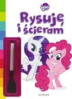 Okładka książki My Little Pony. Rysuję i ścieram