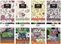 Opakowanie Notatnik ozdobny A6 80 stron kratka