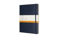 Opakowanie Notes Moleskiny XL linie  w twardej oprawie szafirowy192 strony