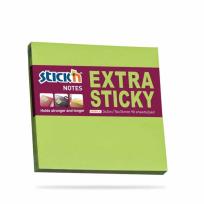 Opakowanie Notes samop. exstra Sticky 76x76 zielony neon