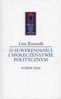Okładka książki O suwerenności i społeczeństwie politycznym