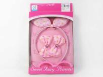 Opakowanie Opaska na głowę + 2 kokardy + okulary