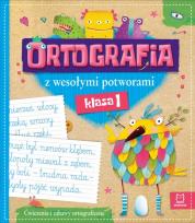 Okładka książki Ortografia z wesołymi potworami klasa 1