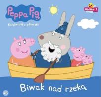 Okładka książki Peppa Pig Książeczki z półeczki. Biwak nad rzeką