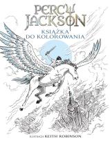 Okładka książki Percy Jackson Książka do kolorowania