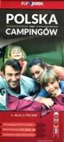 Okładka książki Polska mapa campingów 1:750 000