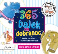 Okładka książki Posłuchajki 365 bajek na dobranoc Księżyc opowiada... historyjki na dobry sen - Audiobook