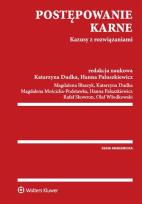 Okładka książki Postępowanie karne