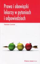 Okładka książki Prawa i obowiązki lekarzy w pytaniach i odpowiedziach