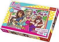 Opakowanie Puzzle 100 Wakacje Barbie TREFL