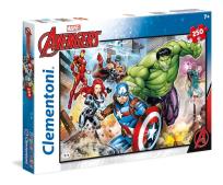 Okładka książki Puzzle 250 el. Superkolor The Avengers