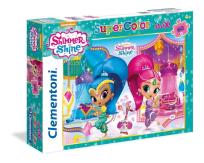 Opakowanie PUZZLE 60 EL MAXI SUPER KOLOR Shimmer and shine