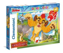 Opakowanie Puzzle Supercolor Lwia Straż 104