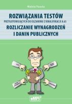 Okładka książki Rozwiązania testów A.65 Rozliczanie wynagrodzeń...