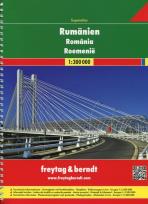 Okładka książki Rumunia Atlas samochodowy 1:300 000