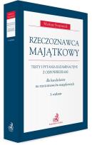 Okładka książki Rzeczoznawca majątkowy. Testy i pytania egzaminacyjne z odpowiedziami dla kandydatów na rzeczoznawcó