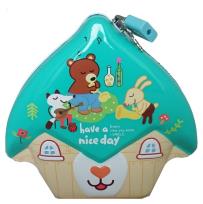 Opakowanie Skarbonka domek zielony