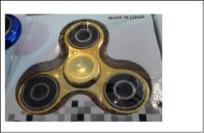 Opakowanie Spinner metalizowany złoty