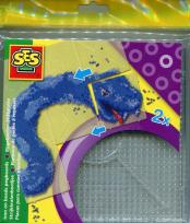 Opakowanie Szablony do układania koralików przezroczyste 2 sztuki