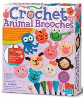 Opakowanie Szydełkowe broszki zwierzęta 4M