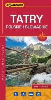 Opakowanie Tatry polskie i słowackie mapa laminowana