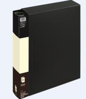 Opakowanie Teczka ofertowa 100 koszulek czarna GRAND