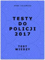 Okładka książki Testy do Policji 2017