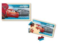 Okładka książki Układanka drewniana Auta 3 15