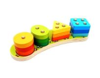 Opakowanie Układanka drewniana Kształty