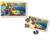 Opakowanie Układanka drewniana Myszka Miki Wyścig 15