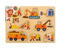 Opakowanie Układanka z pinezkami Budowa