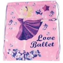 Okładka książki Worek na kapcie Love Ballet STREET