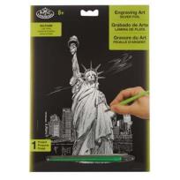 Opakowanie Wydrapywanka srebrna Statua Wolności