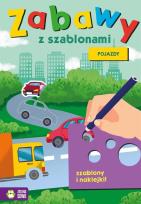 Okładka książki Zabawy z szablonami Pojazdy