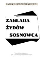 Okładka książki Zagłada Żydów Sosnowca