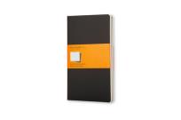 Opakowanie Zestaw 3 Zeszytów Moleskine Cahier Journals P (9x14cm) w linie, czarny
