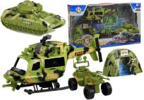 Opakowanie Zestaw Wojsko Militarny Helikopter Czołg