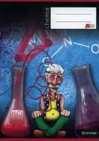 Opakowanie Zeszyt A5 w kratkę 60 kartek Chemia 5 sztuk