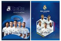 Opakowanie Zeszyt A5/32K kratka Real Madrid 3 (10szt) ASTRA