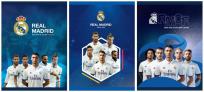 Opakowanie Zeszyt A5/60K kratka Real Madrid 3 (10szt) ASTRA