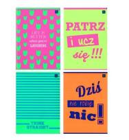 Opakowanie Zeszyt A5/60K linia Fluo mix (10szt)