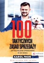 Okładka książki 100 taktycznych zasad sprzedaży