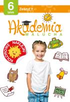 Okładka książki Akademia malucha 6 latek. Zeszyt 7