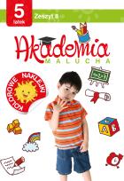 Okładka książki Akademia malucha dla 5-latka Zeszyt 8